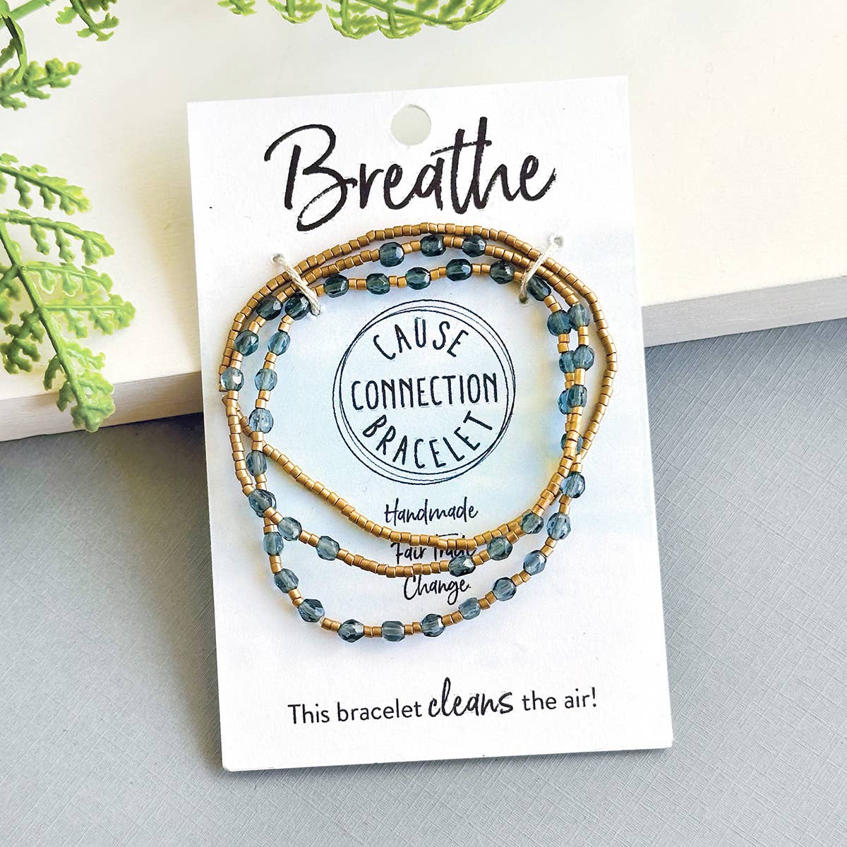 Multistrand Bracelet, "Cause Connection: Breathe"