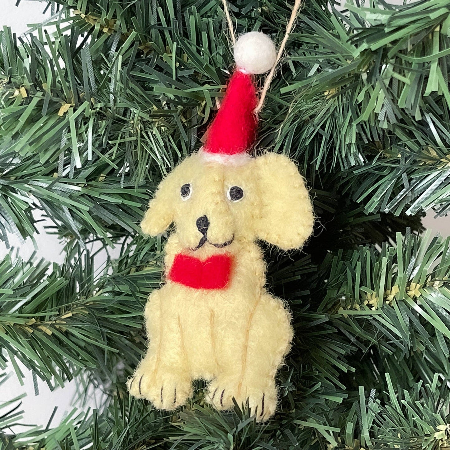 Golden Labrador Felt Ornament