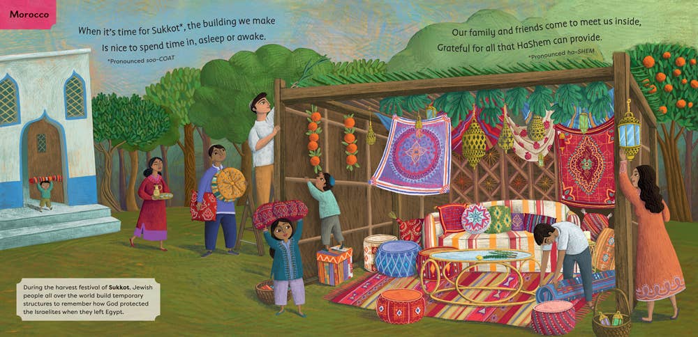 "Harvest Days: Giving Thanks Around the World" Picture Book