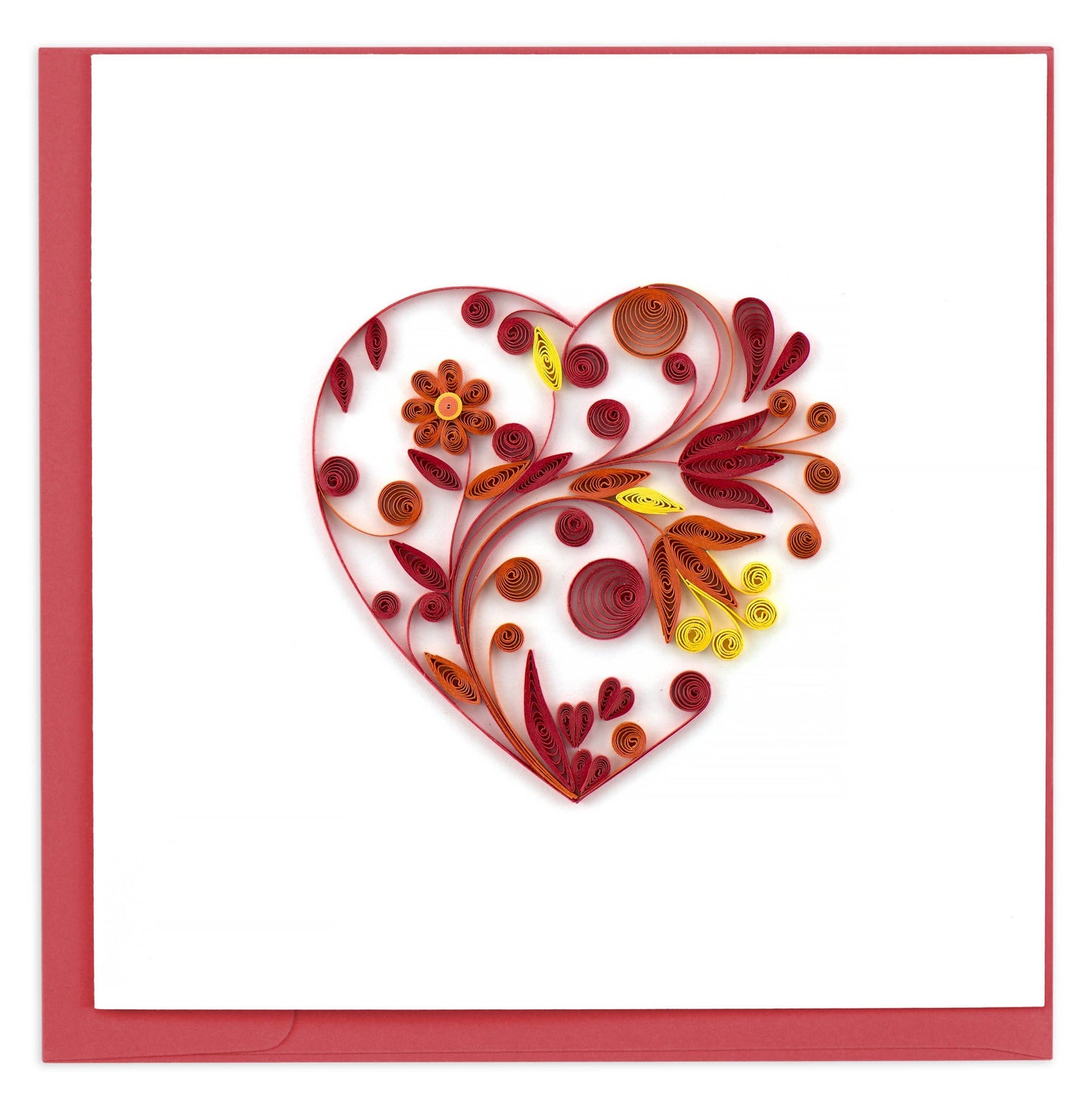 Quilled Greeting Card, "Heart"