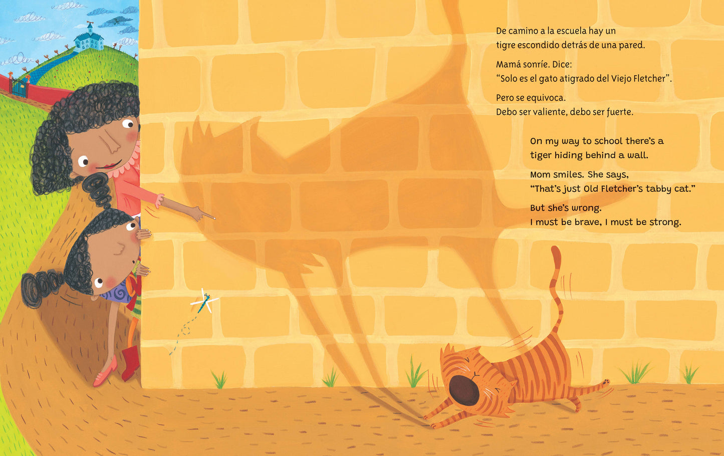 "Ruby's School Walk" Bilingual English/Spanish Picture Book