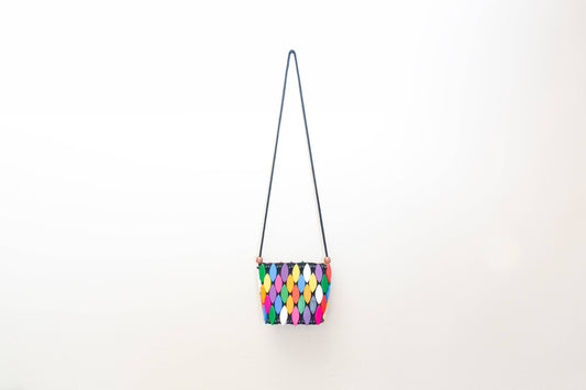 Purse, Wooden Leaf Crossbody