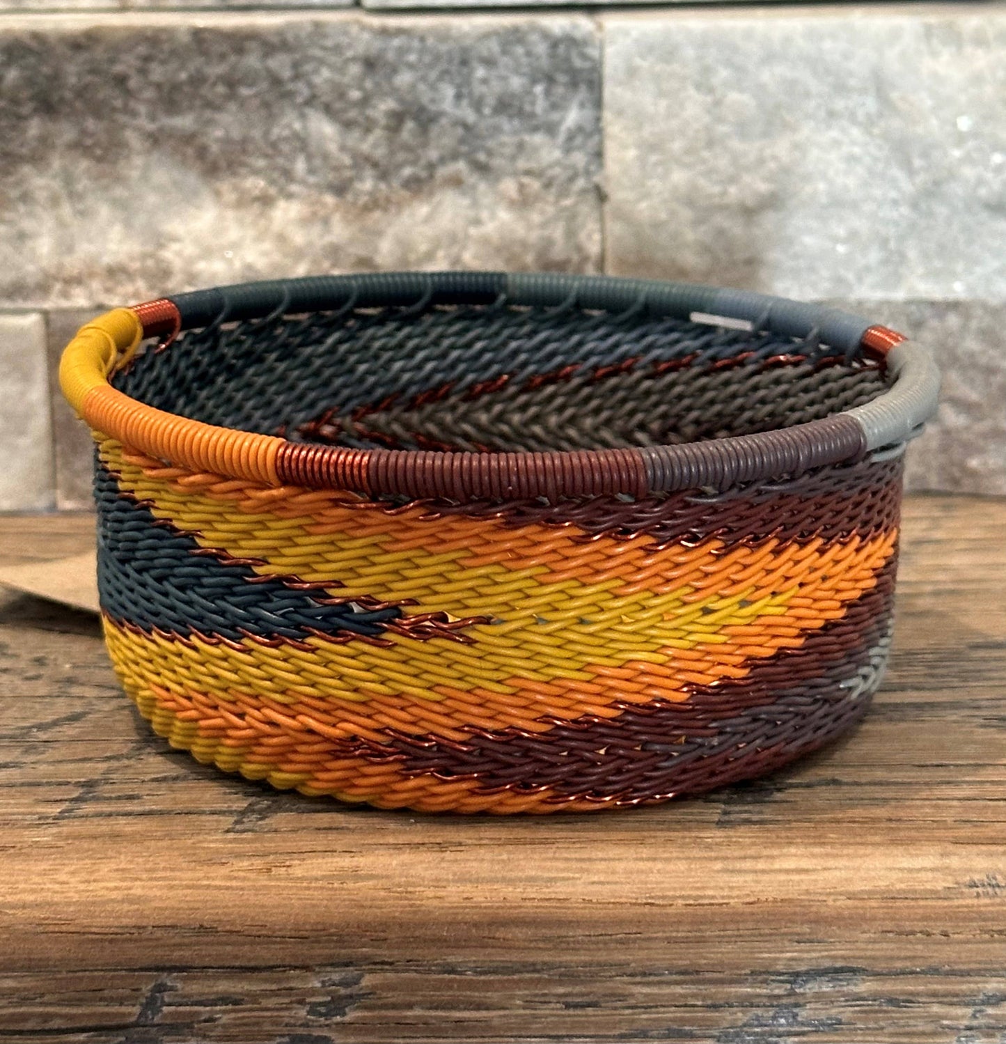 "Tuna Can" Zulu Wire Basket, Assorted Colors