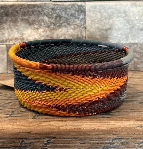 "Tuna Can" Zulu Wire Basket, Assorted Colors