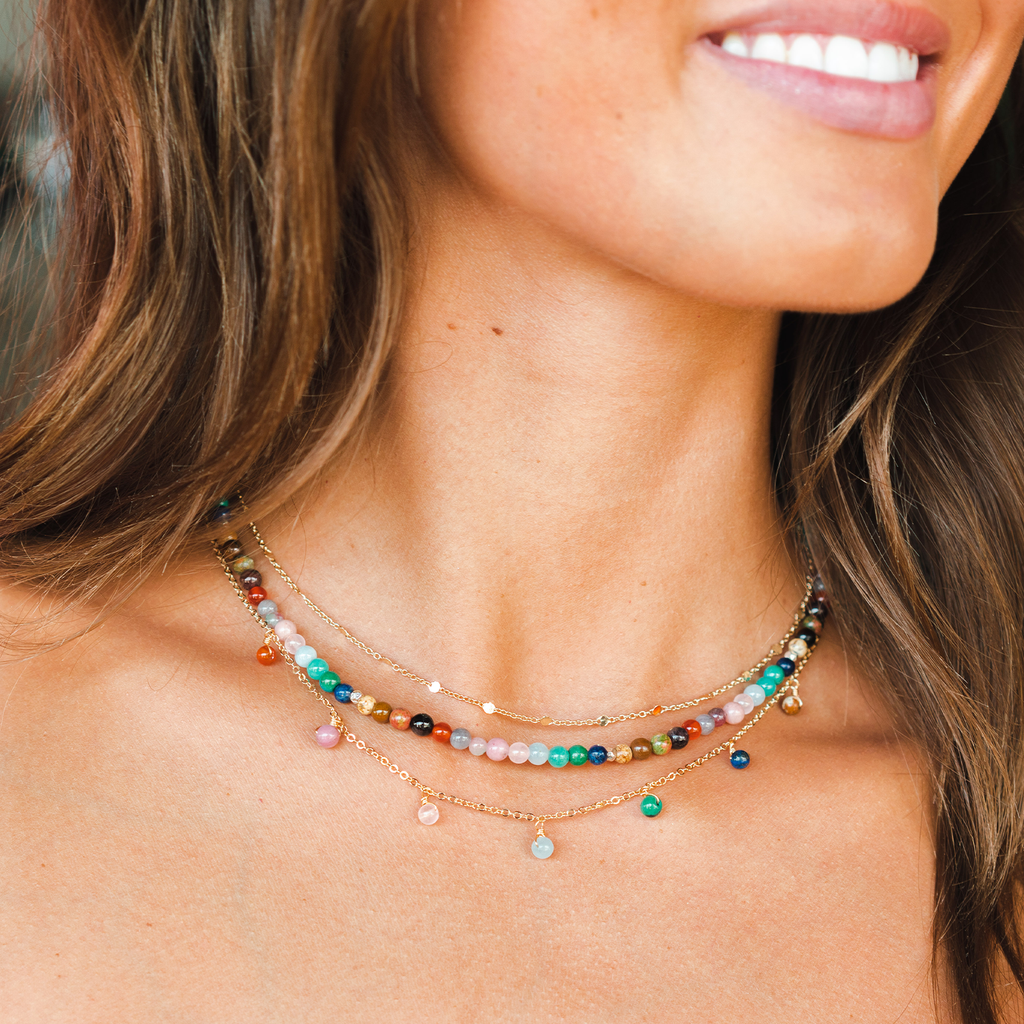 "Master Healer" Semi-Precious Stone Necklace