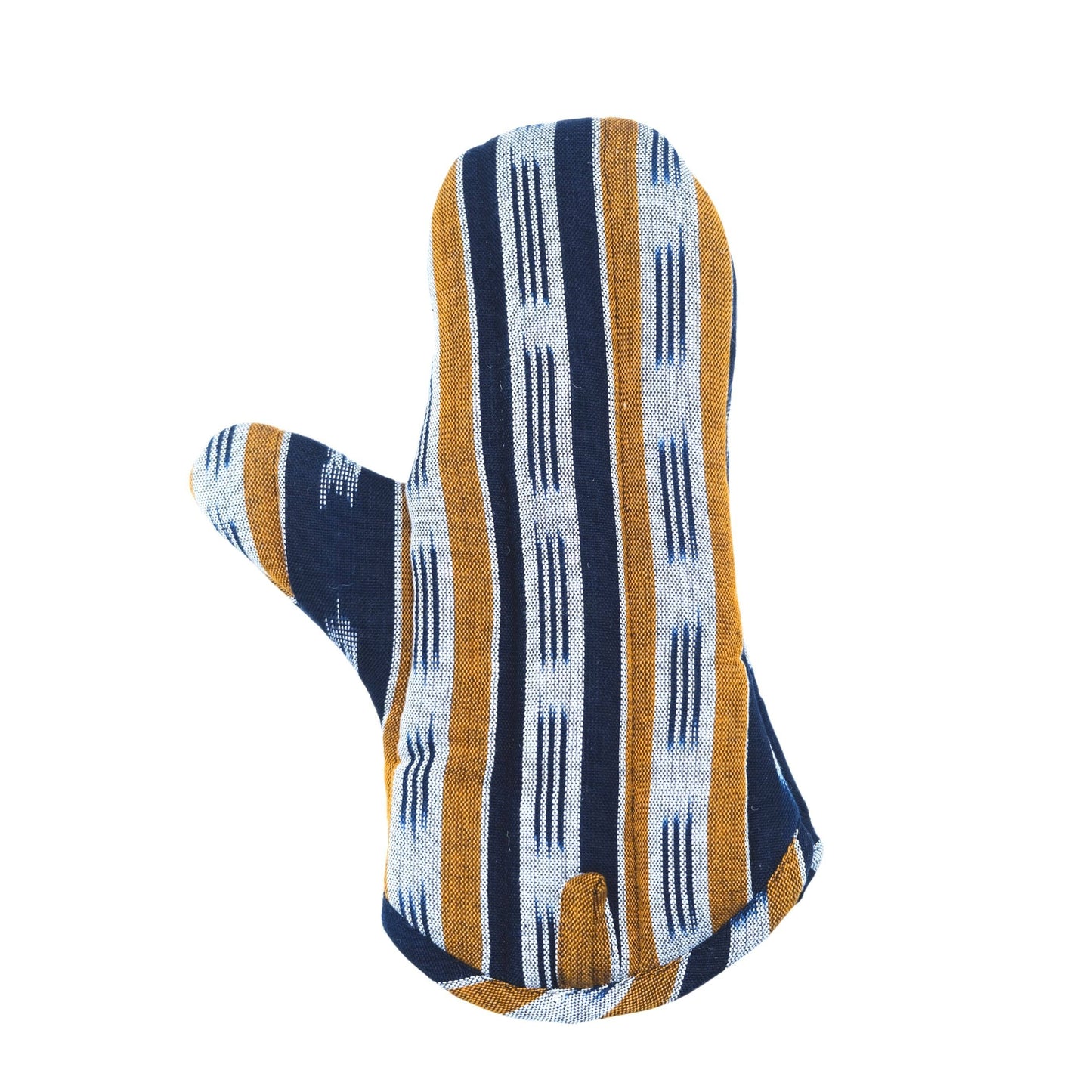Woven Cotton Oven Mitt, Assorted Colors