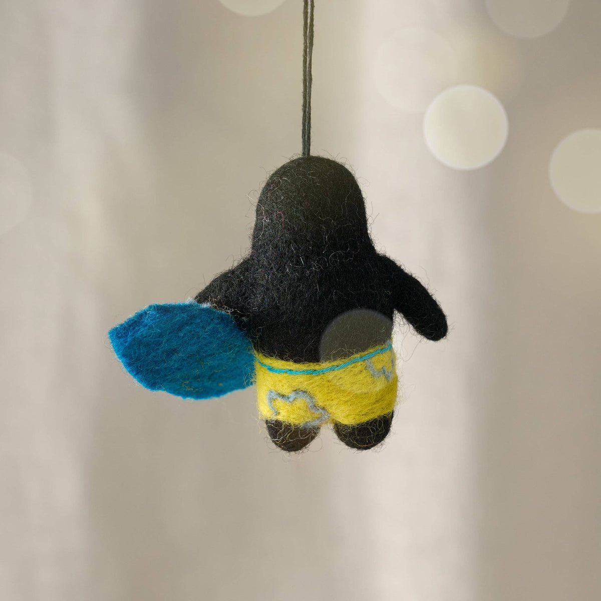 Parsi Surfing Penguin Ornament