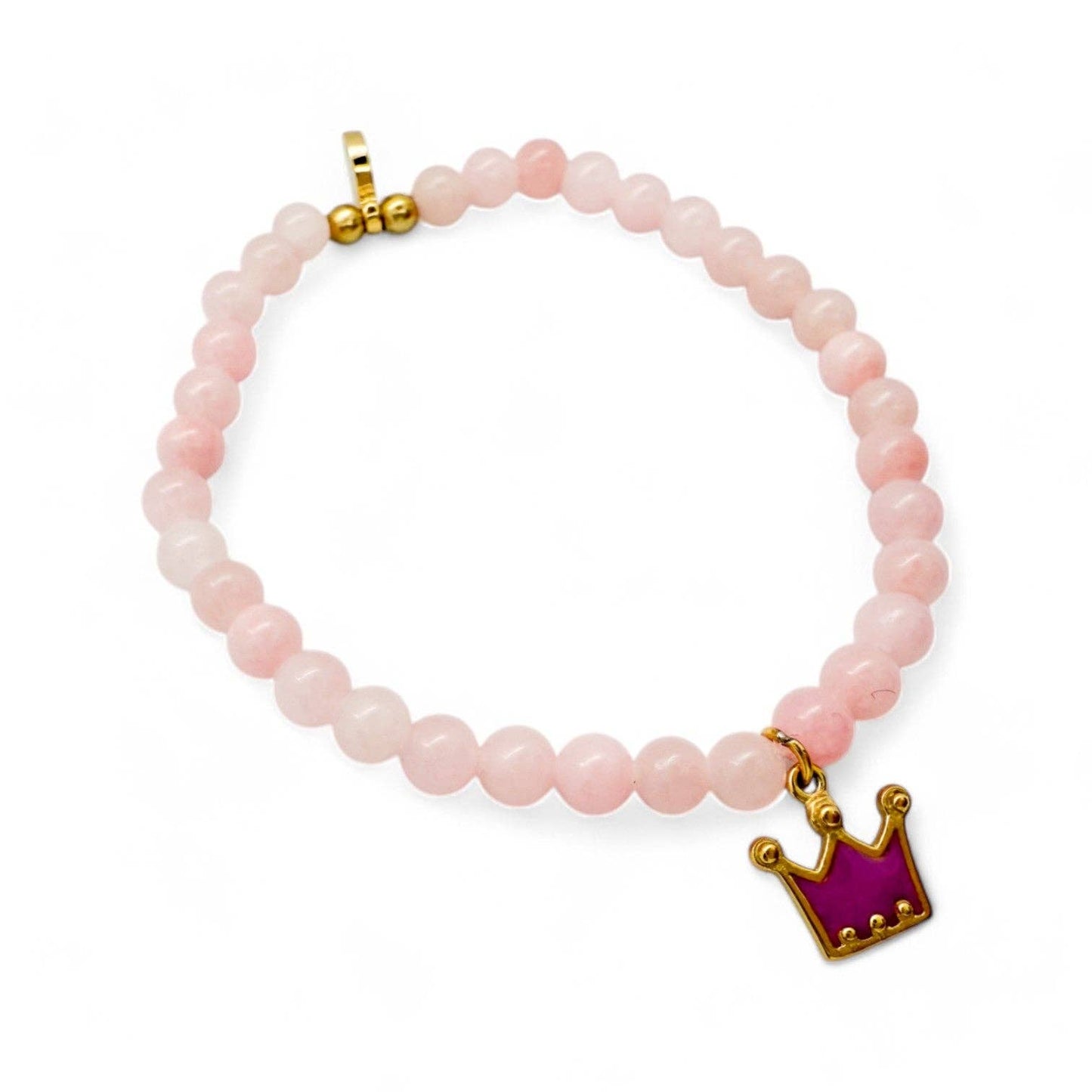 Princess Crown Kids Charm Bracelet