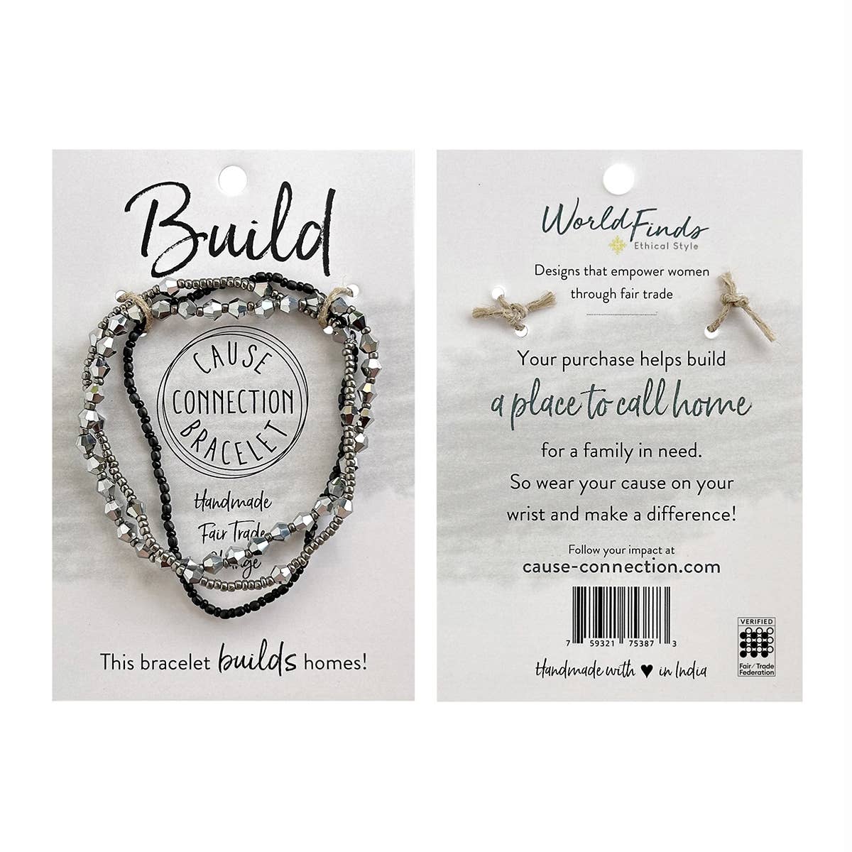 Multistrand Bracelet, "Cause Connection: Build"