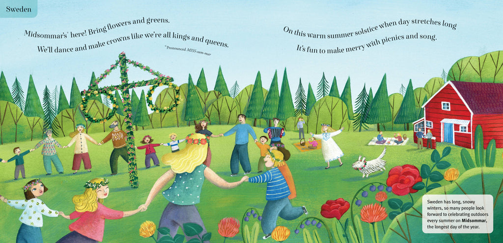 "Let's Celebrate: Special Days Around the World" Picture Book