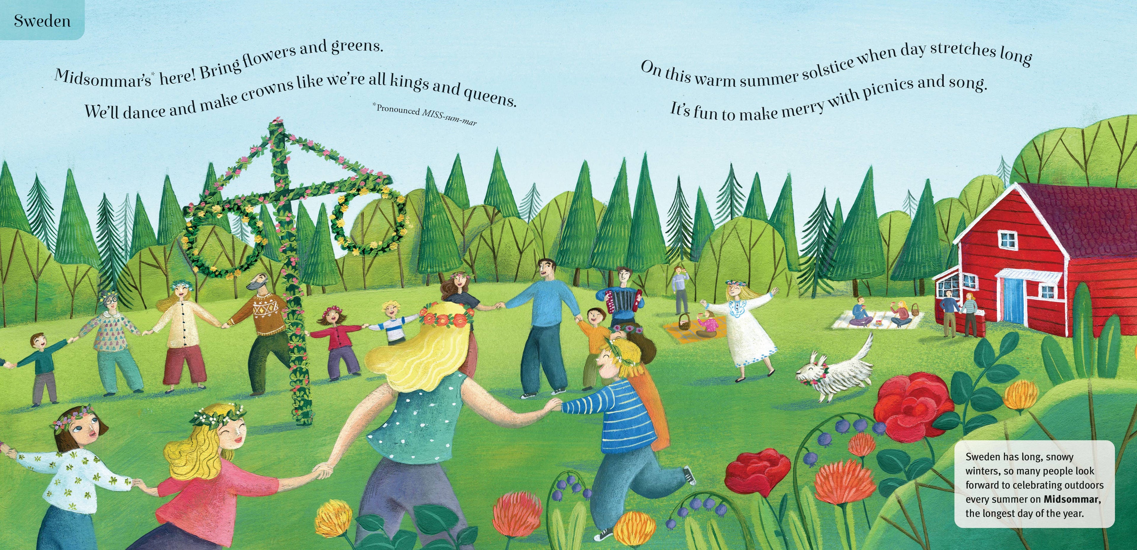 "Let's Celebrate: Special Days Around the World" Picture Book
