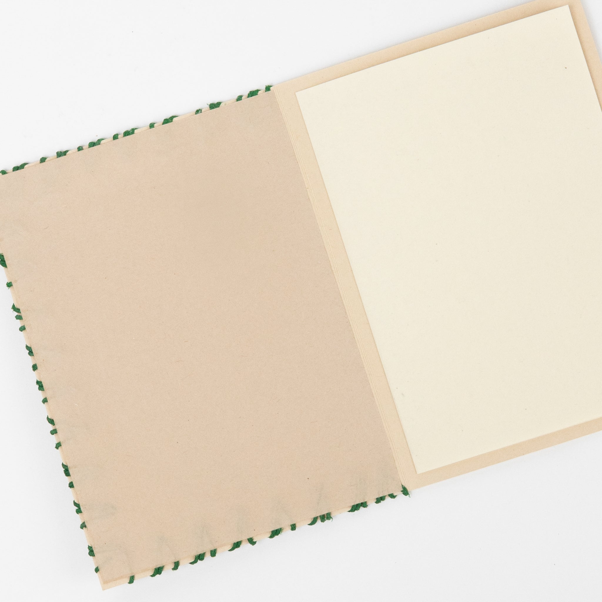 Card spiral flower M/3 paper/sari 4.25x6 multi/tan