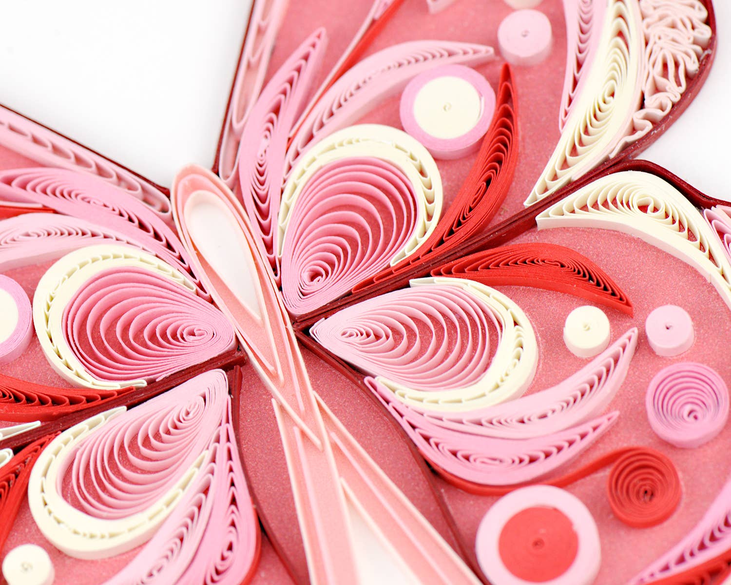 Quilled Greeting Card, "Joy to Life"