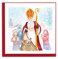 Quilled St. Nicholas Greeting Card