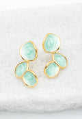 "Hope Echo" Earrings in Mint