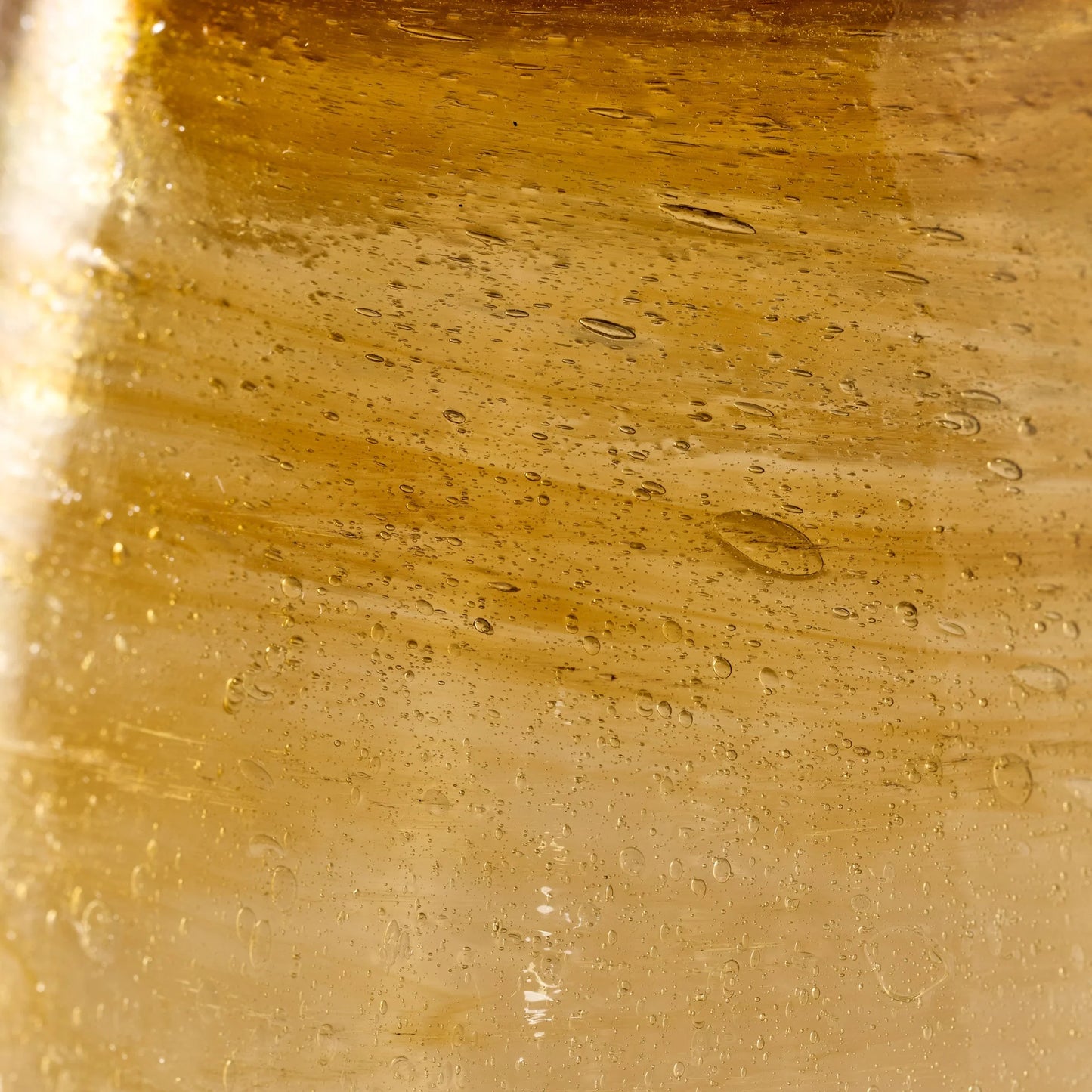 "Nabid" Stemless  Goblet-Amber