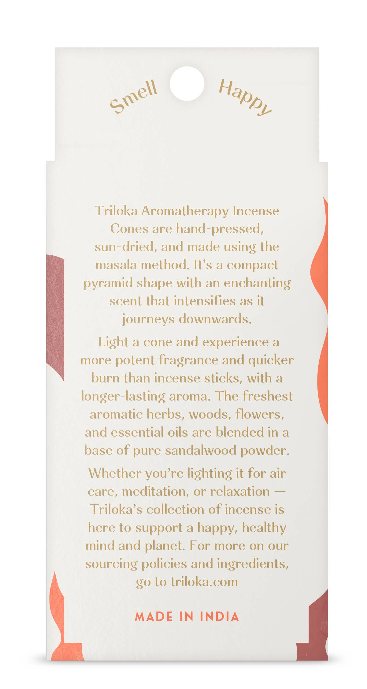 Triloka Sandalwood Fire Cones