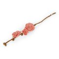 Felted Branch w/Dusty Red Roses