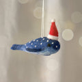 Mobi Blue Whale Ornament
