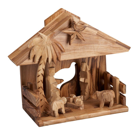 Nativity music box olv wd 7H nat