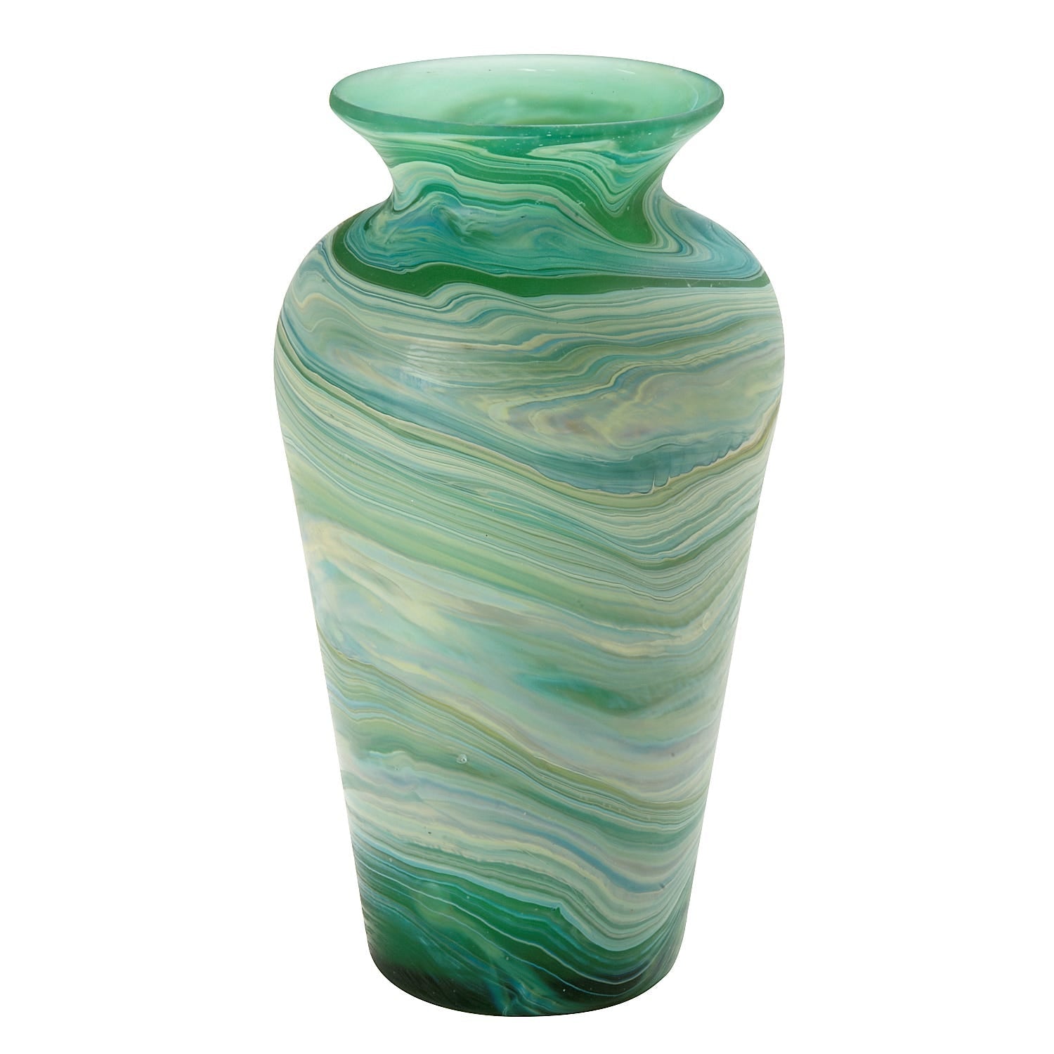 Vase Phoencian glass 8H asst