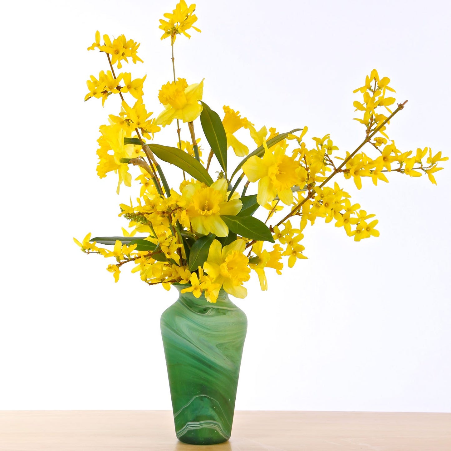 Vase Phoencian glass 8H asst