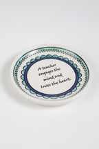 Ceramic Dish, "Teacher" Quote