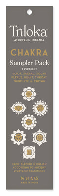 Triloka Chakra Sampler Pack Incense Sticks