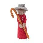 Rainbow Hand-stitched Felt Nativity Set,12 Piece Set