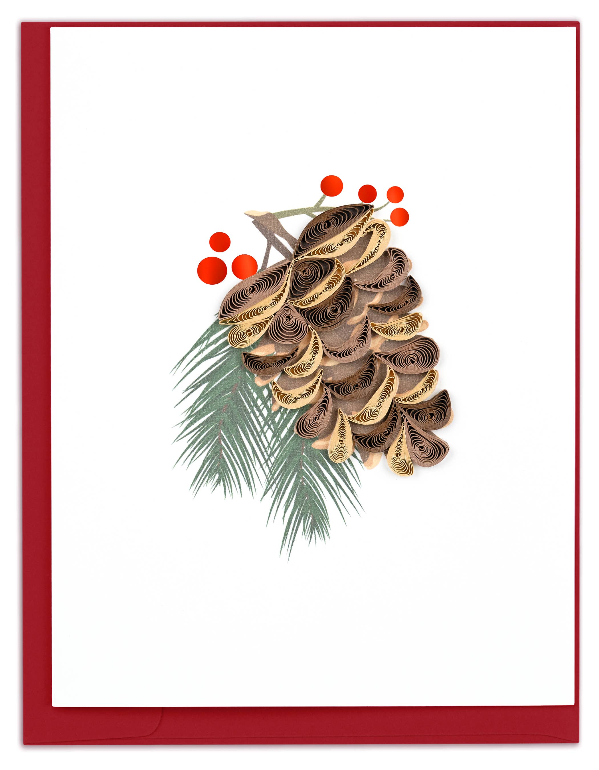 Quilled Note Card Box Set - Winter Botanicals