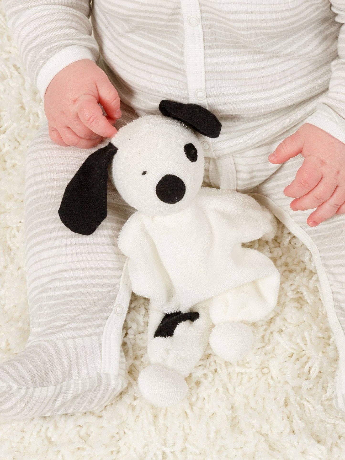 Organic Cotton Toy, "Duke the Dog"