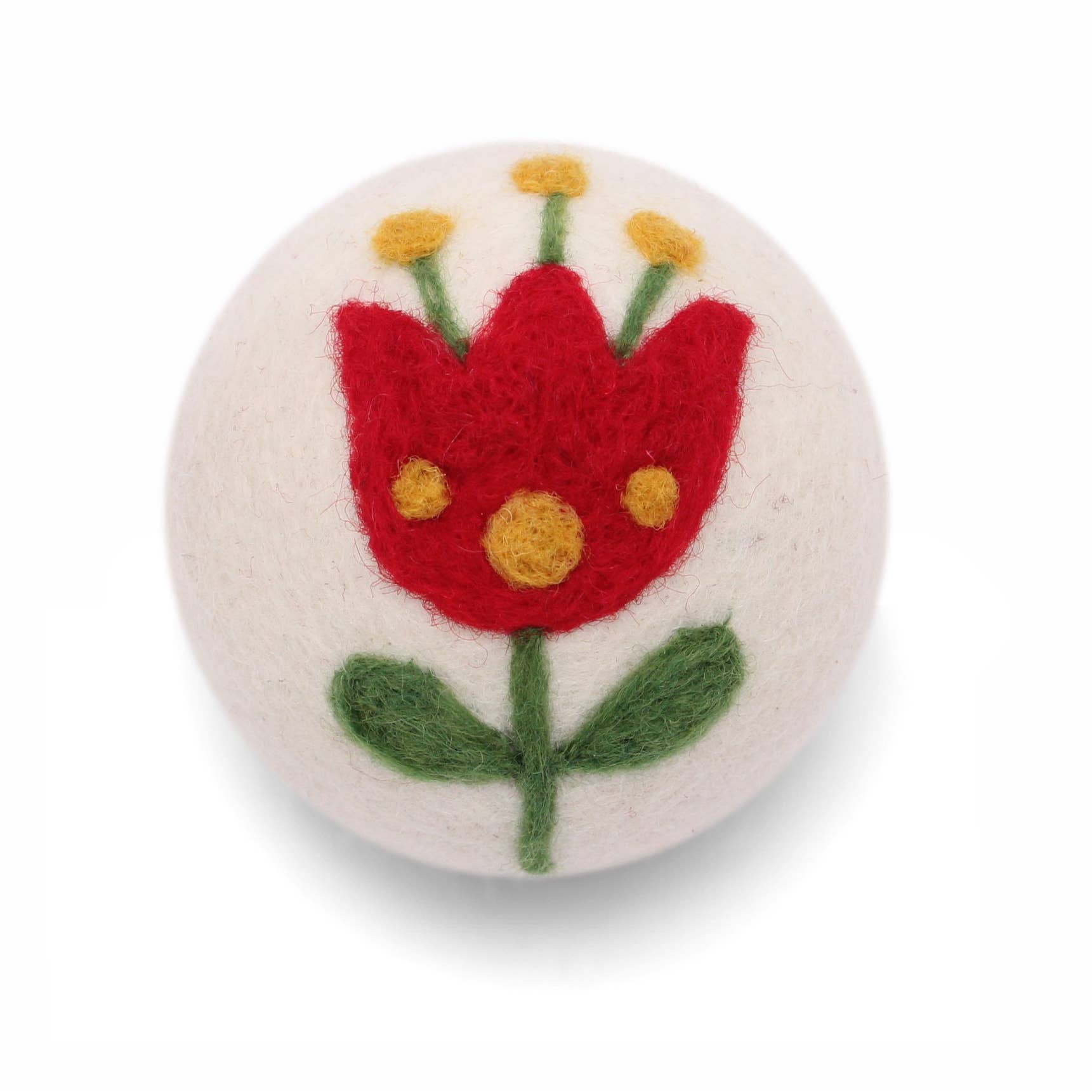Eco Wool Dryer Balls, "Flowers"