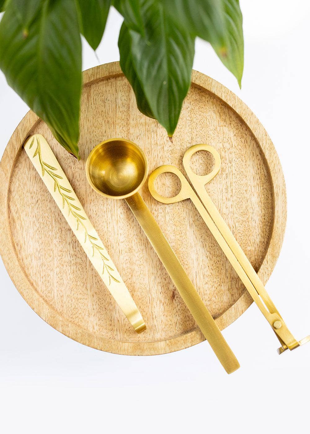 Brass Candle Tool Set