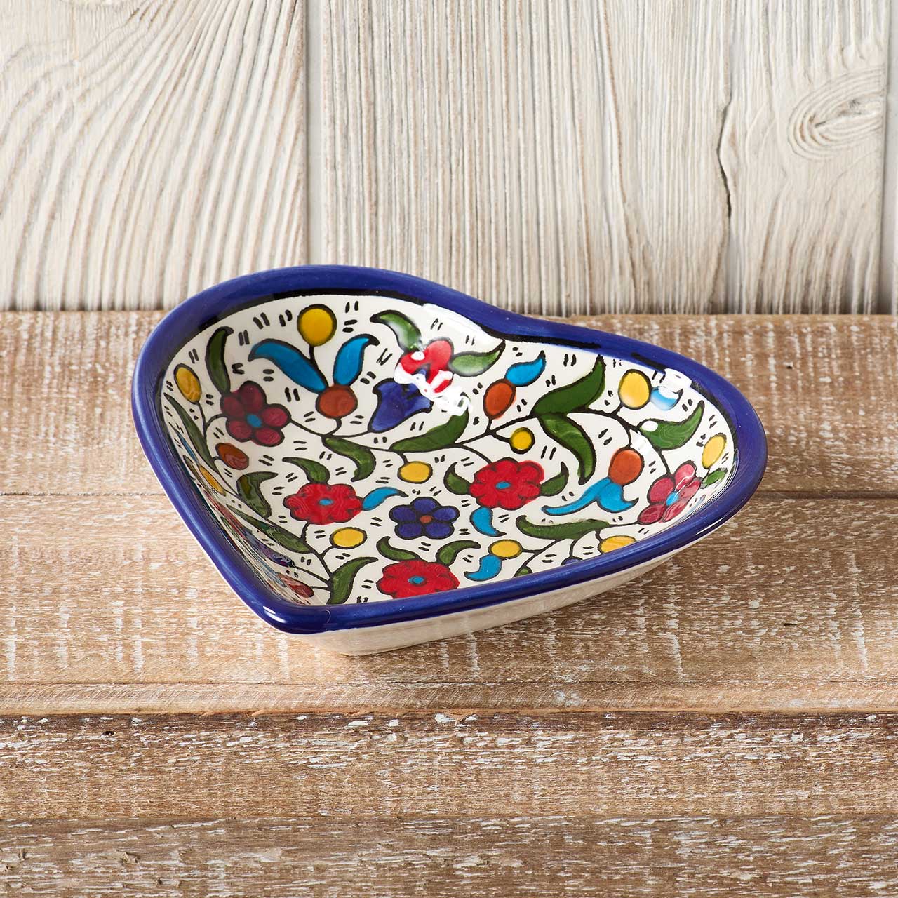 Blue Heart Trinket Dish