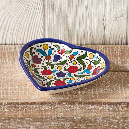 Blue Heart Trinket Dish