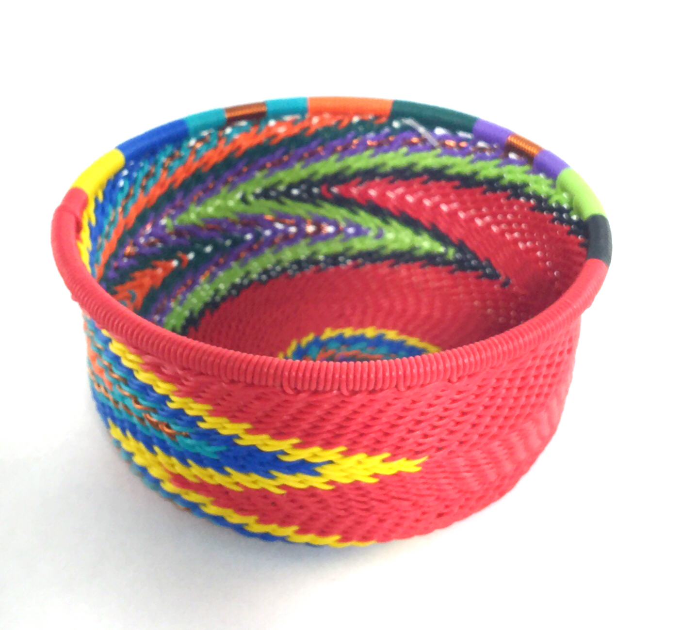 "Tuna Can" Zulu Wire Basket, Assorted Colors