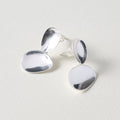 Double Curved Oval Earrings