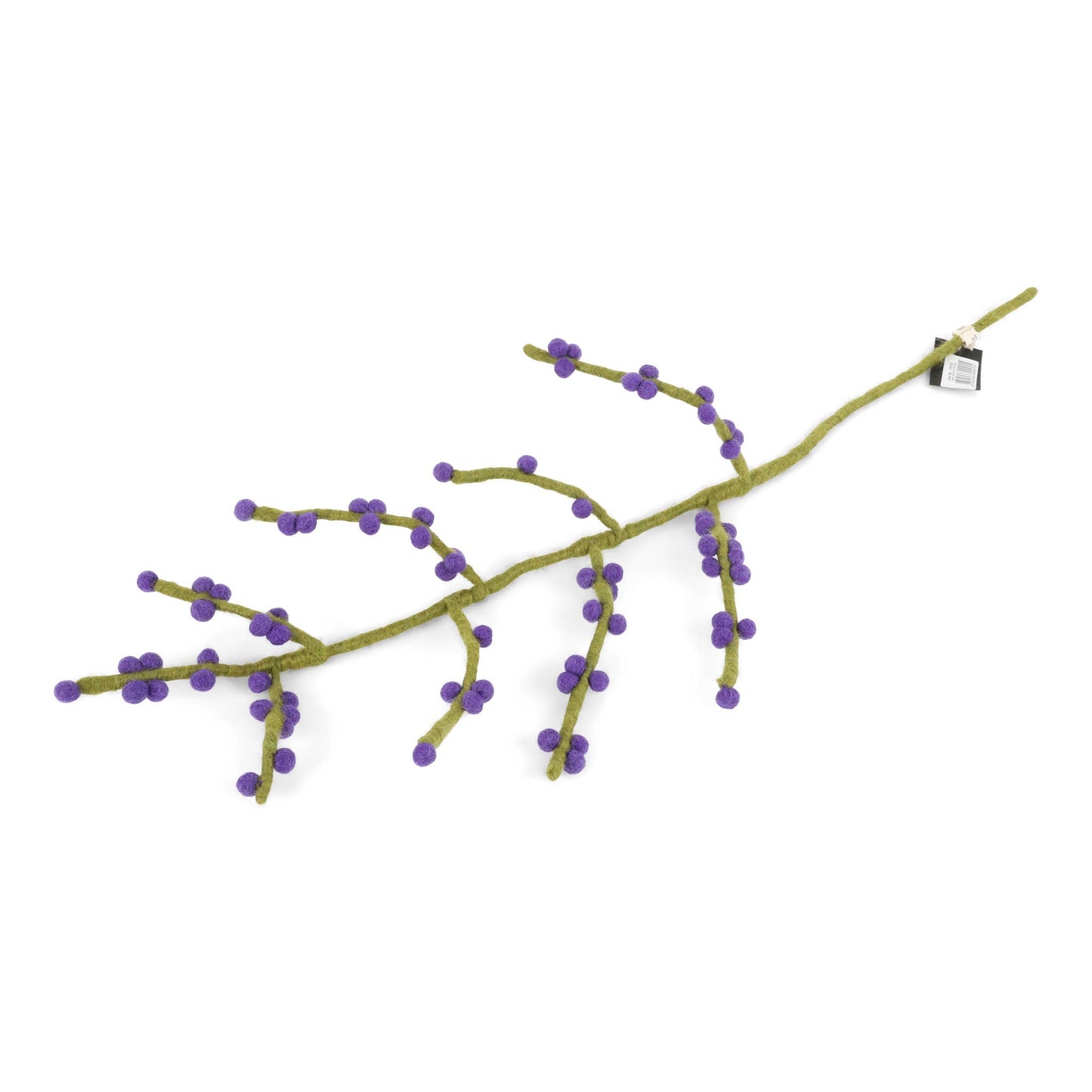 Felted Branch w/Blue Berries