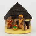 Ceramic Natvity - Cameroon Scene