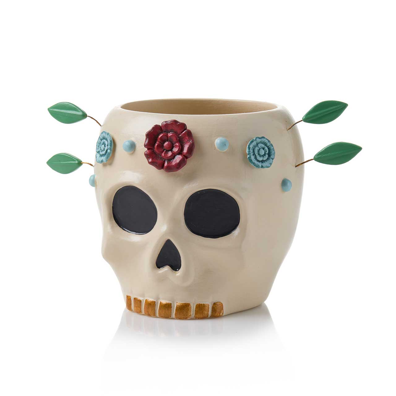 Floracion Skull Planter