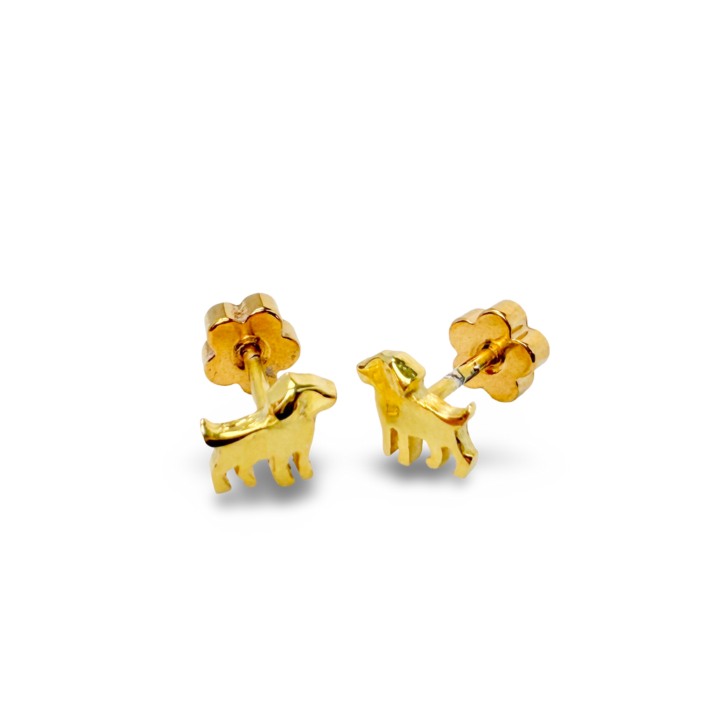 Dog Tiny Stud Kids Earrings