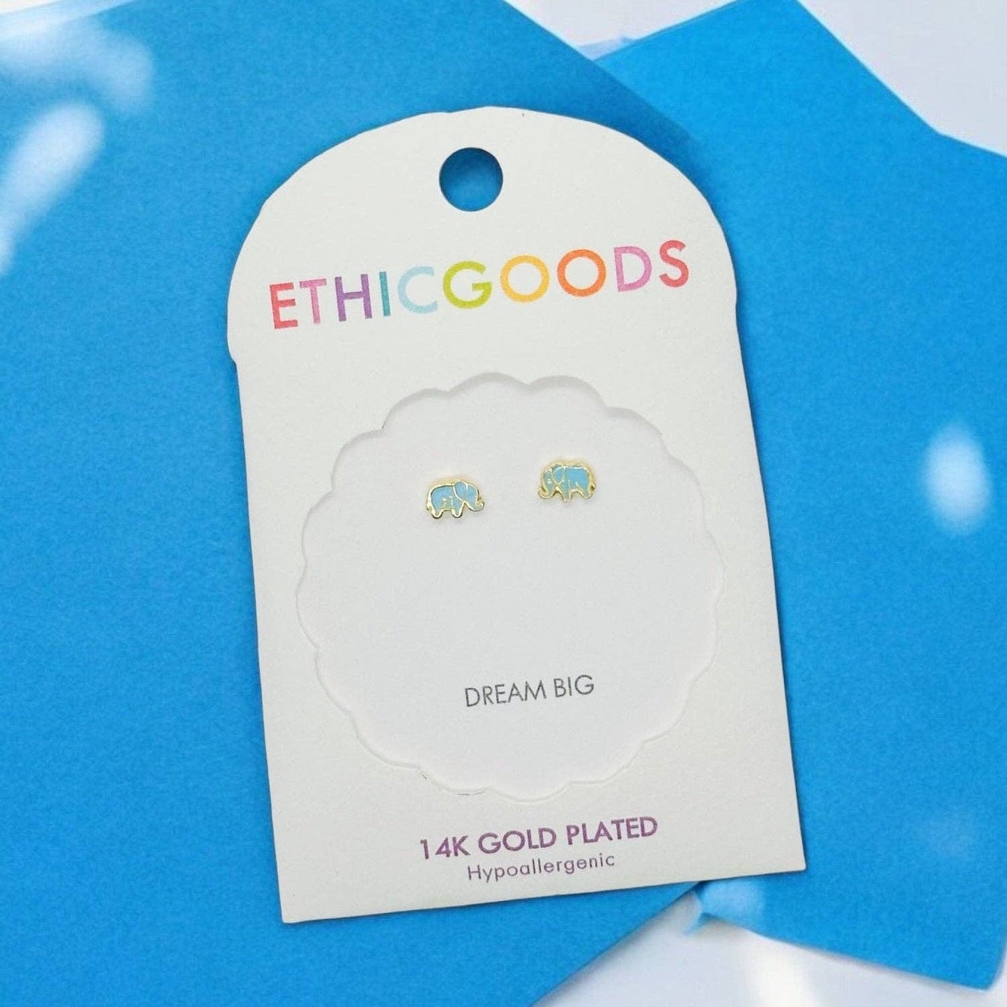 Elephant Tiny Stud Kids Earrings