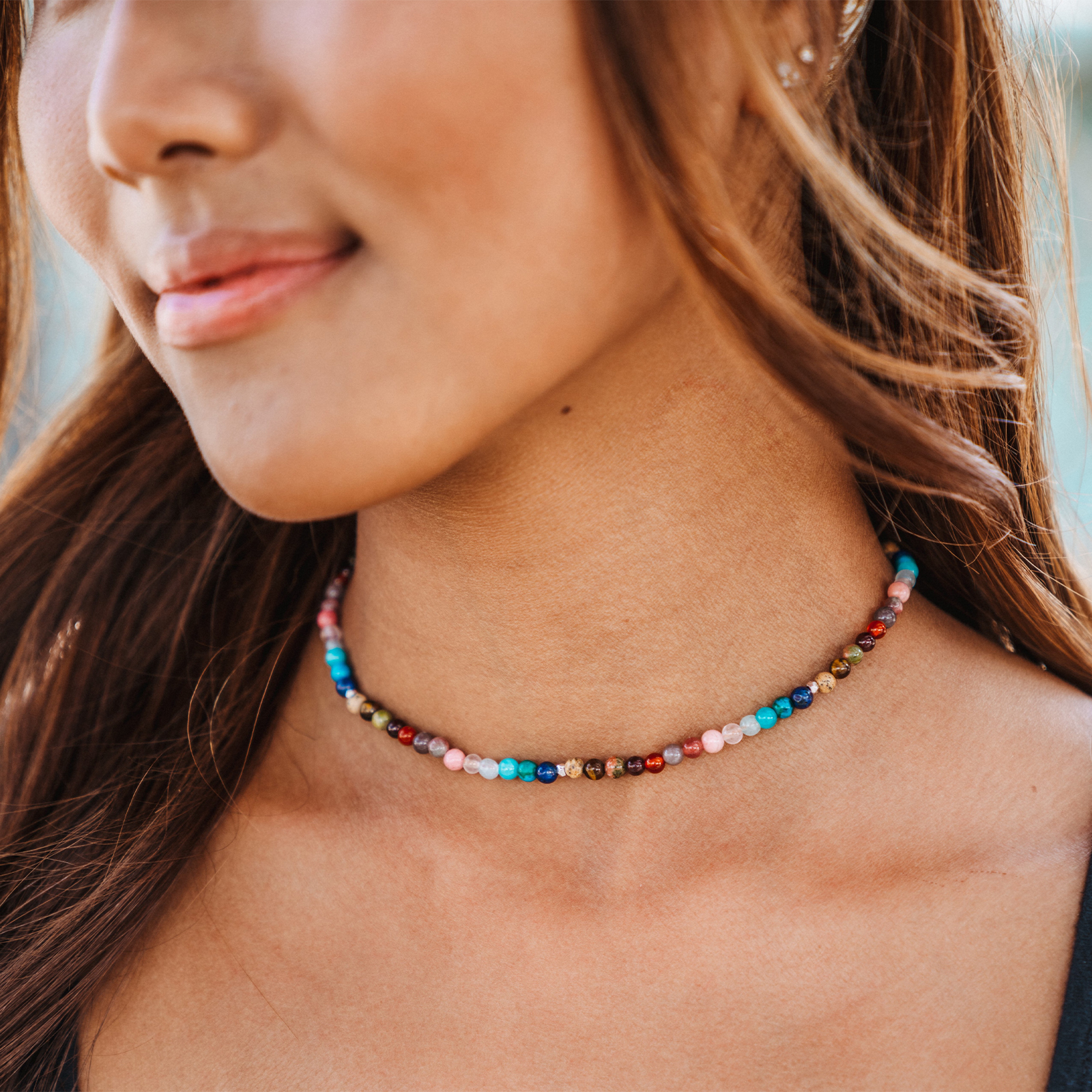 "Master Healer" Semi-Precious Stone Necklace