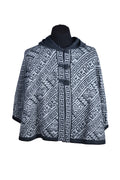 100% Alpaca Hooded Cape Cloak