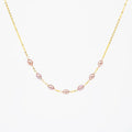 Pink Pearl Strand Necklace