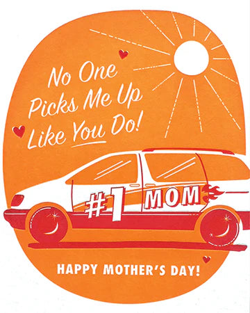 Recycled Paper Cards, "Pick Me Up Mom"