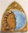 Glass Night Light - Sun and Moon