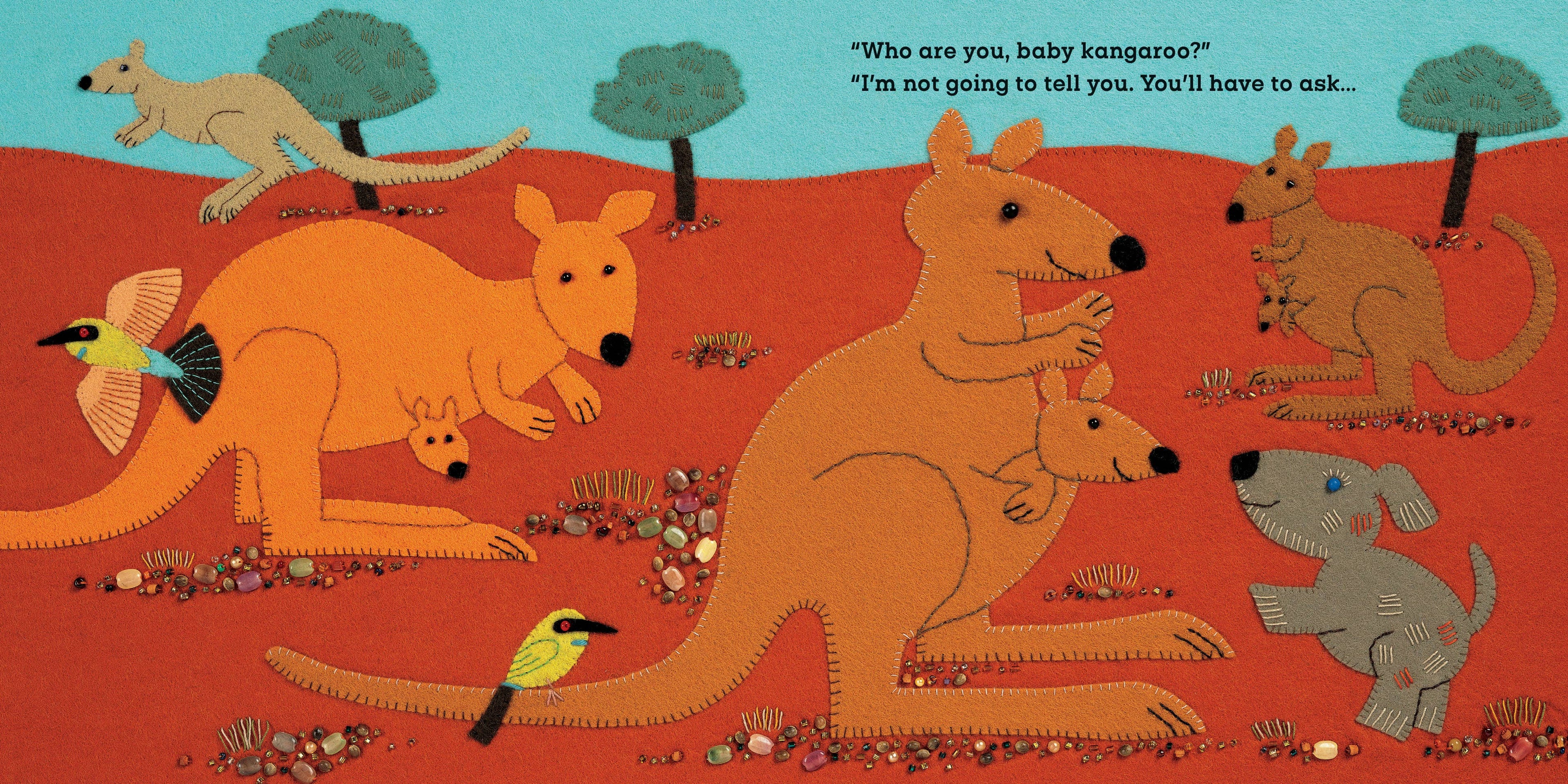 Barefoot Baby-Proof: Who Are You, Baby Kangaroo?