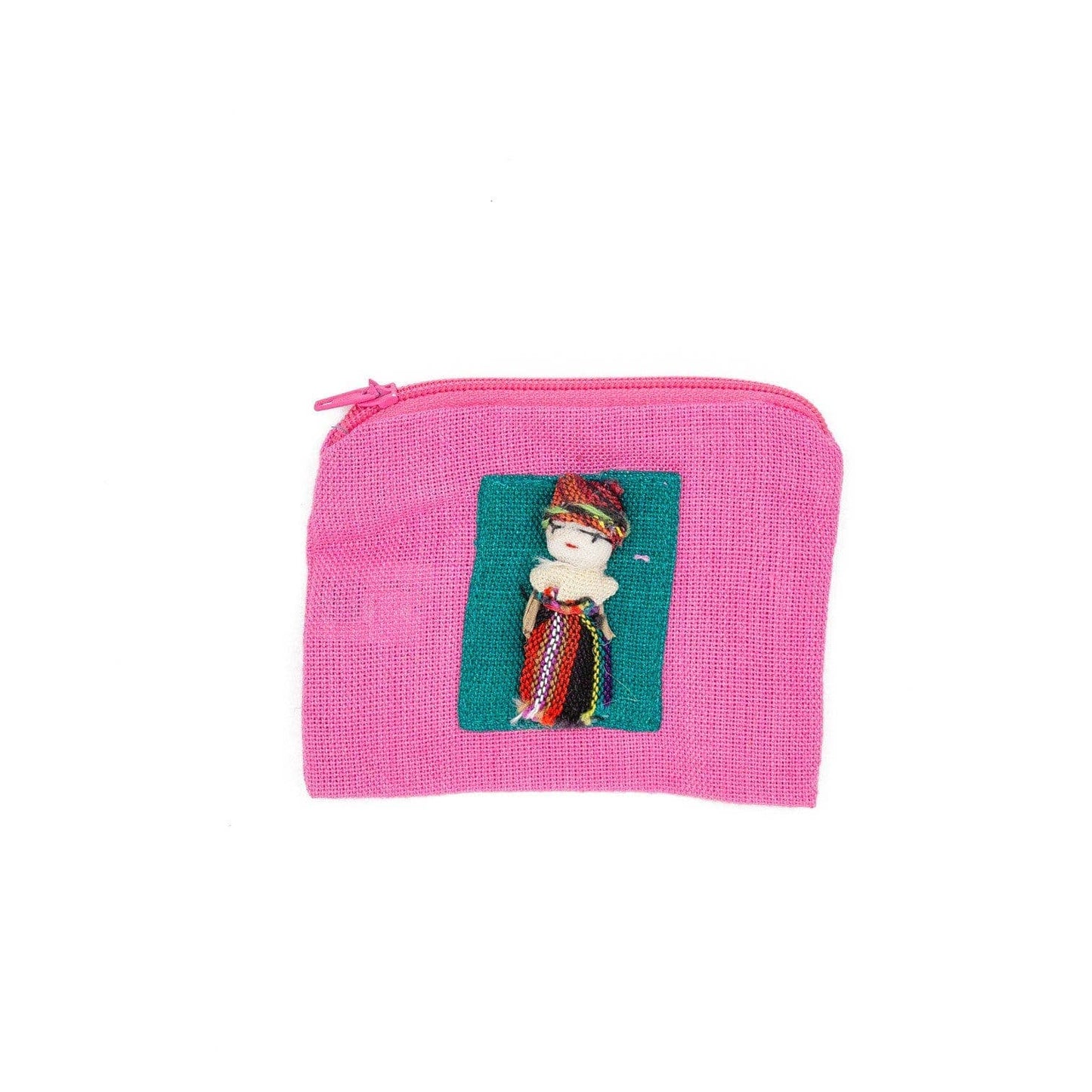 Worry Doll Cotton Coin Purse^