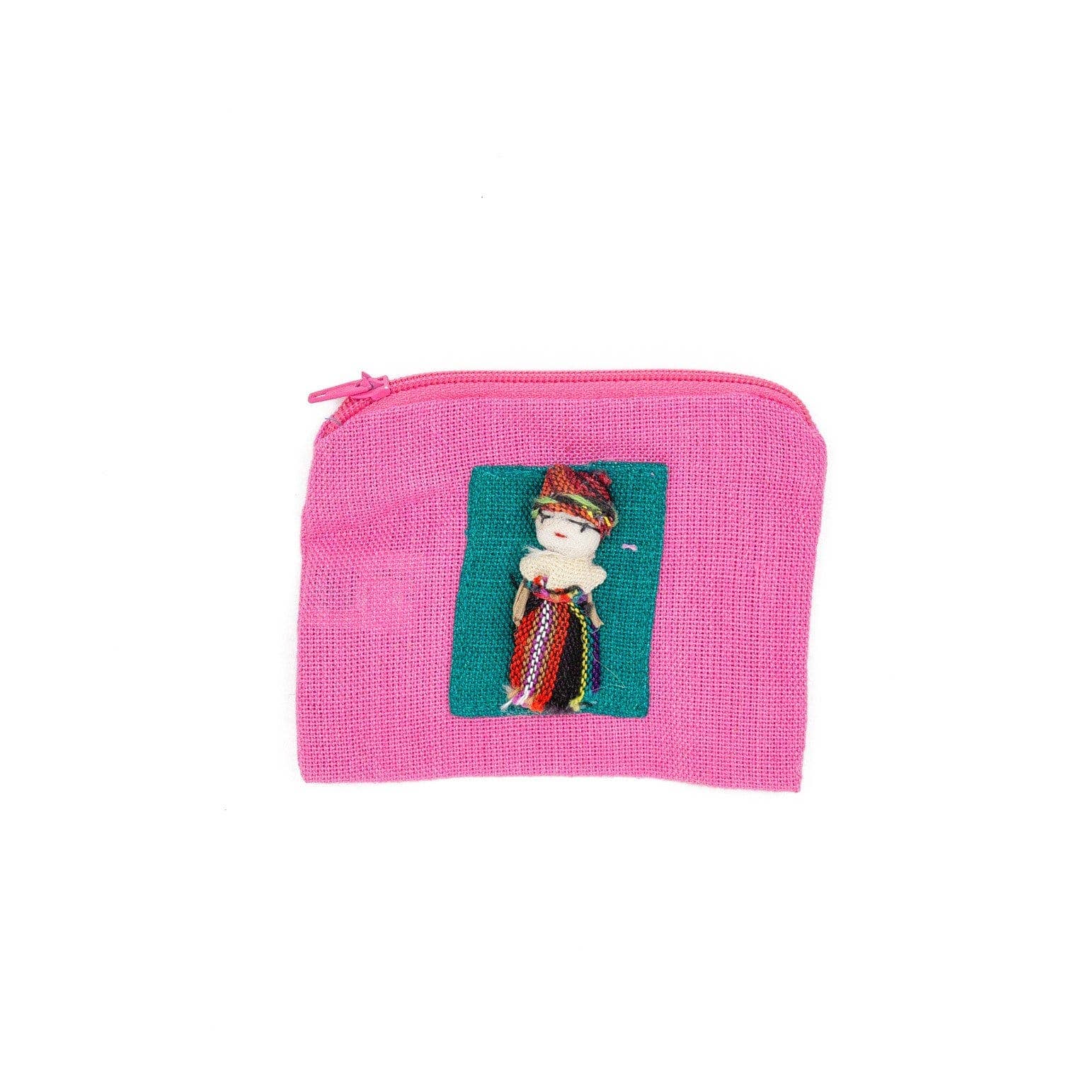 Worry Doll Cotton Coin Purse^